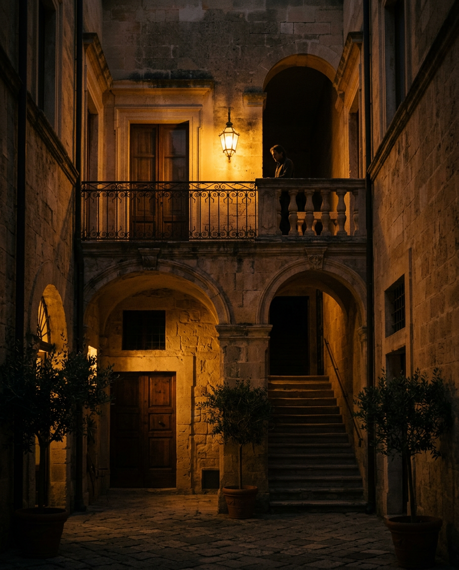 Aurelia's inner courtyard